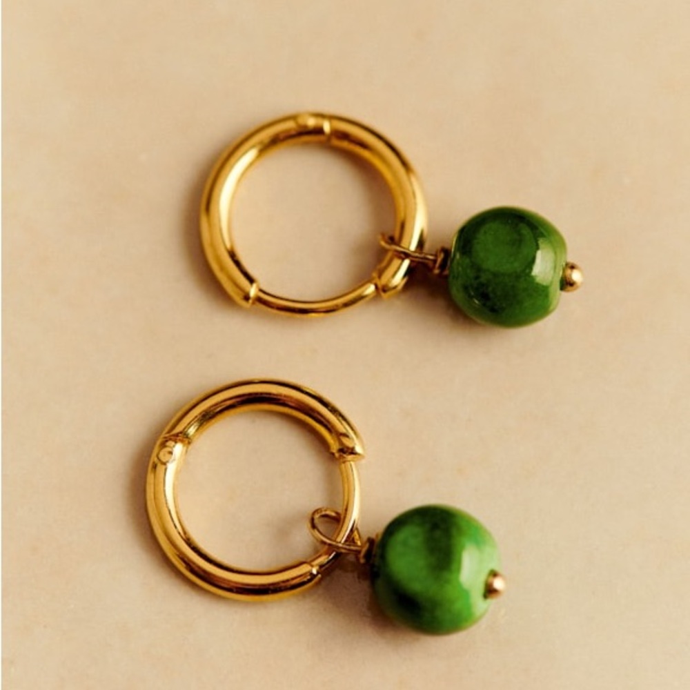 Sezane Charlotte Hoop Earrings